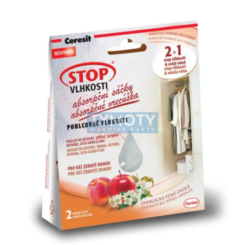 Ceresit Stop Vlhkosti Absorpčné vrecúška 2 x 50 g energické ovocie