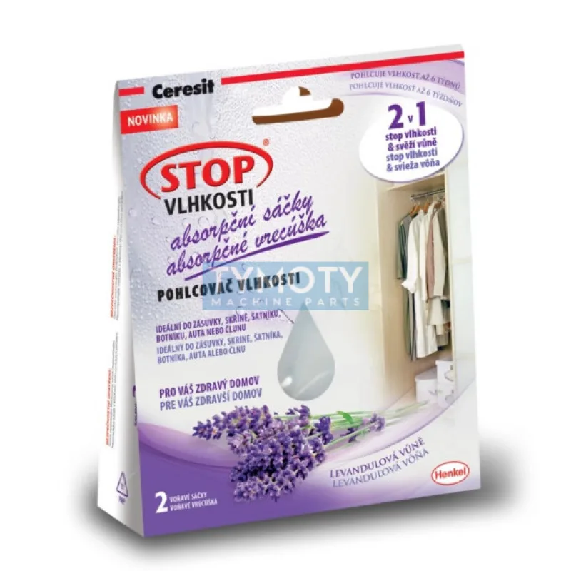 Ceresit Stop Vlhkosti Absorpčné vrecúška 2 x 50 g vanilka