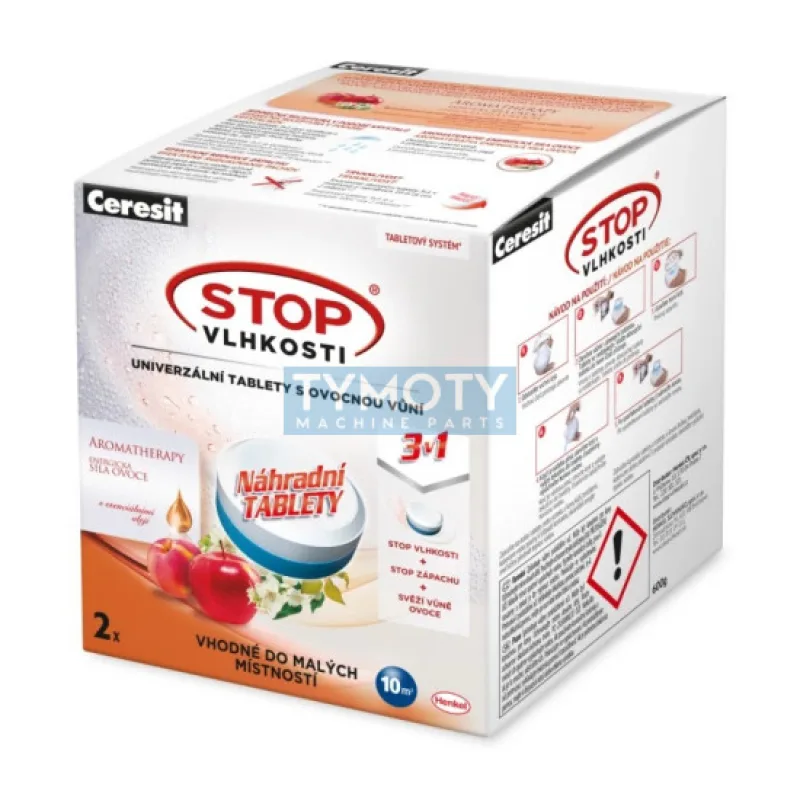Ceresit Stop Vlhkosti 3v1 náhradné tablety s ovocnou vôňou 2 x 300 g