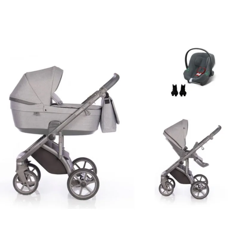 ROAN Bloom + Cybex Aton B2 i-Size grey dots 2022