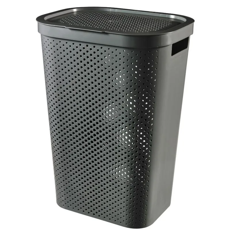 Curver INFINITY RECYCLED 60L, antracit, 44x60x35 cm