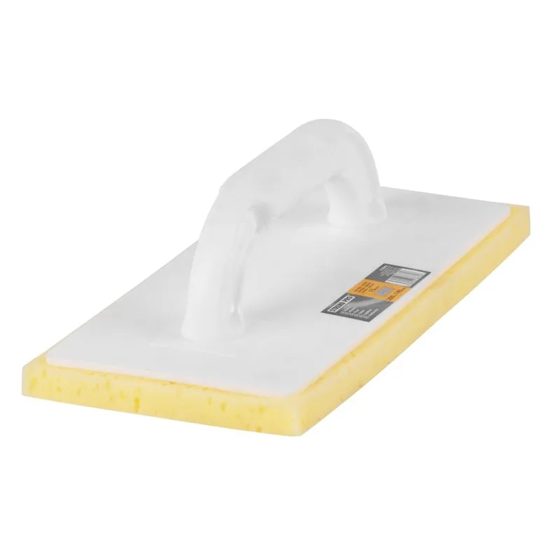 Hladítko Strend Pro 0813.005 WhiteHand, plast. rúčka, 280x140/15 mm, molitan žltý, rezaný