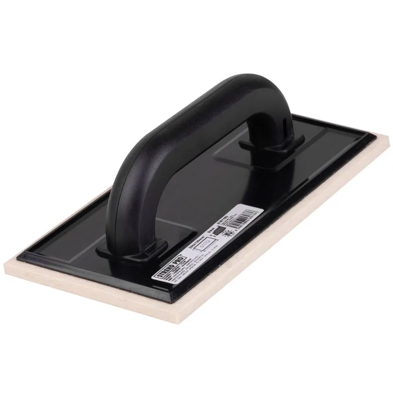 Hladítko Strend Pro BlackEdt, 250x130x8 mm, ABS, plsť biela