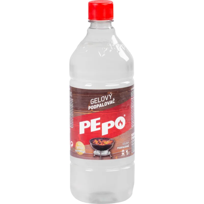 Podpaľovač PE-PO®, gélový, 1000 ml, SR