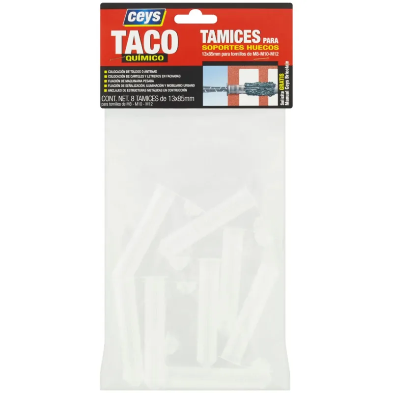 Sitko na chemickú kotvu Ceys 13 x 85 mm, 8 ks