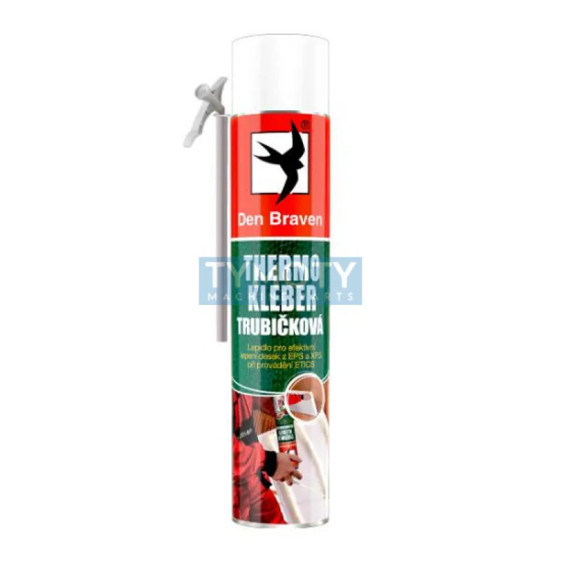 DEN BRAVEN THERMO KLEBER trubičková pena lepidlo na polystyrén 750 ml