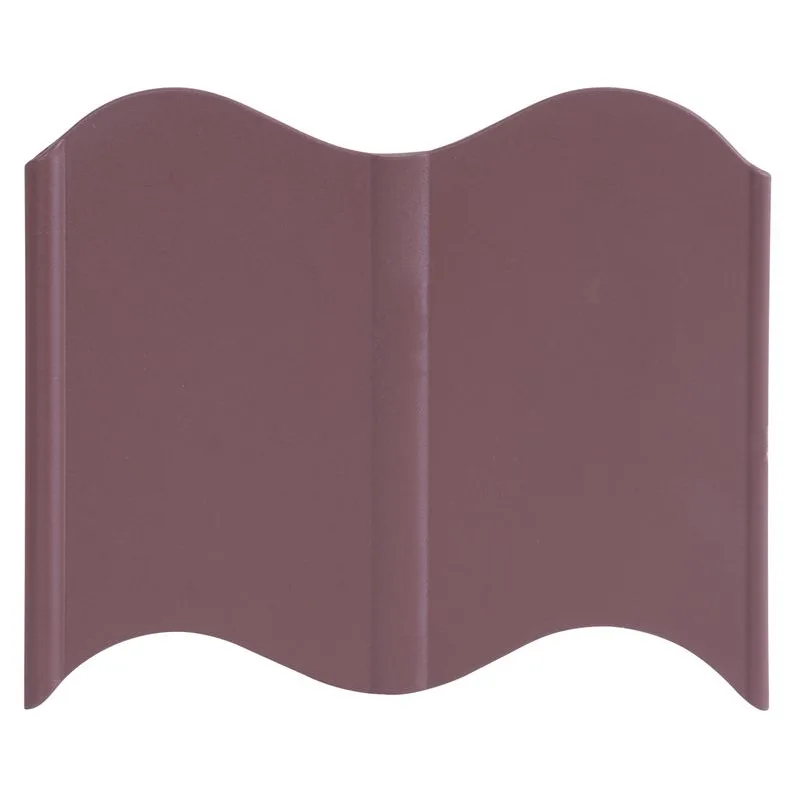 Obruba LE799 hnedá 120mm plastová 32ks 5.1m