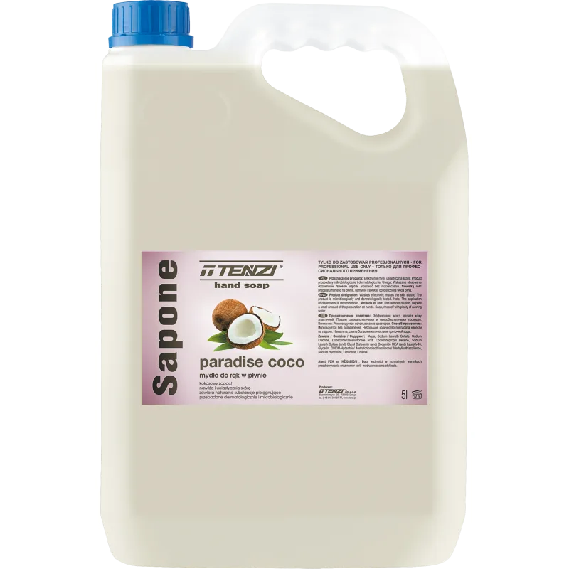Tenzi Sapone Paradise Coco tekuté mydlo 5 l