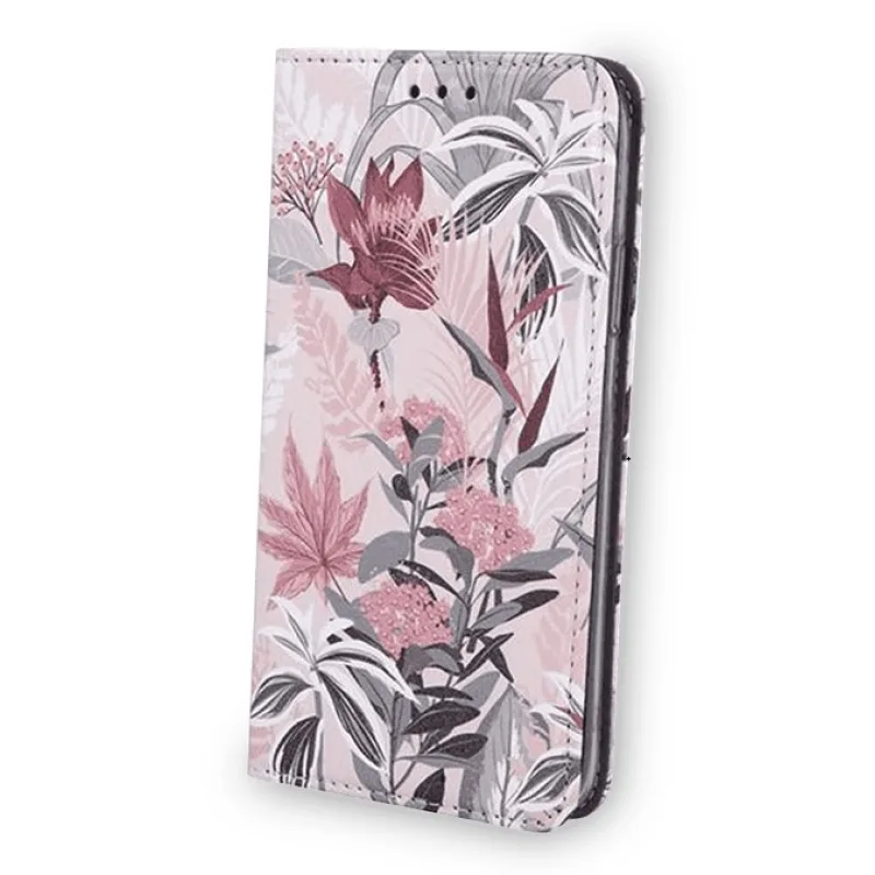 Púzdro Smart Book Dámske knižkové Samsung Galaxy A20s Kvet - vzor č.1