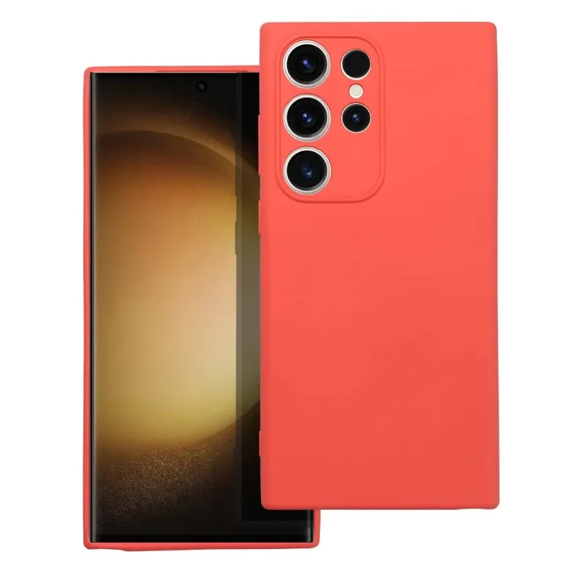 Púzdro Soft Flex - Samsung Galaxy S23 Plus s vlastným motívom červená