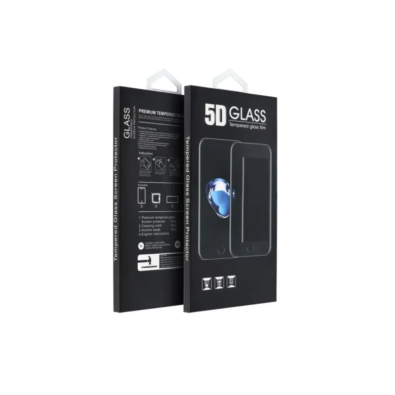 Mocolo ochranné tvrdené sklo 5D pre Samsung Galaxy A40, A405F čierne 6083