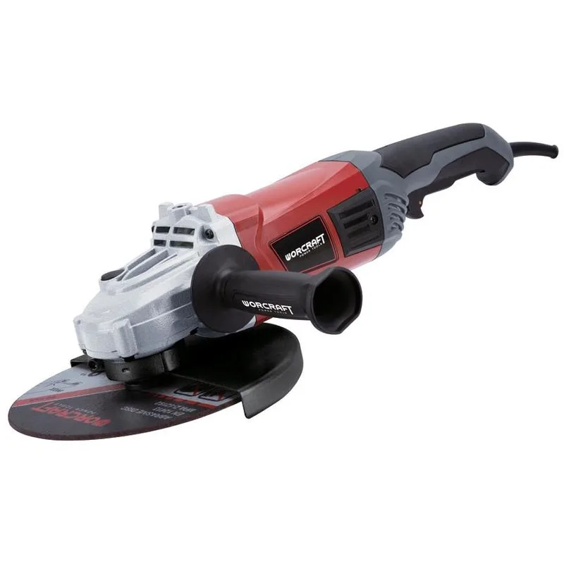 Brúska Worcraft AG24-230H, 2400W, 230 mm, uhlová, SoftSTART, industrial line