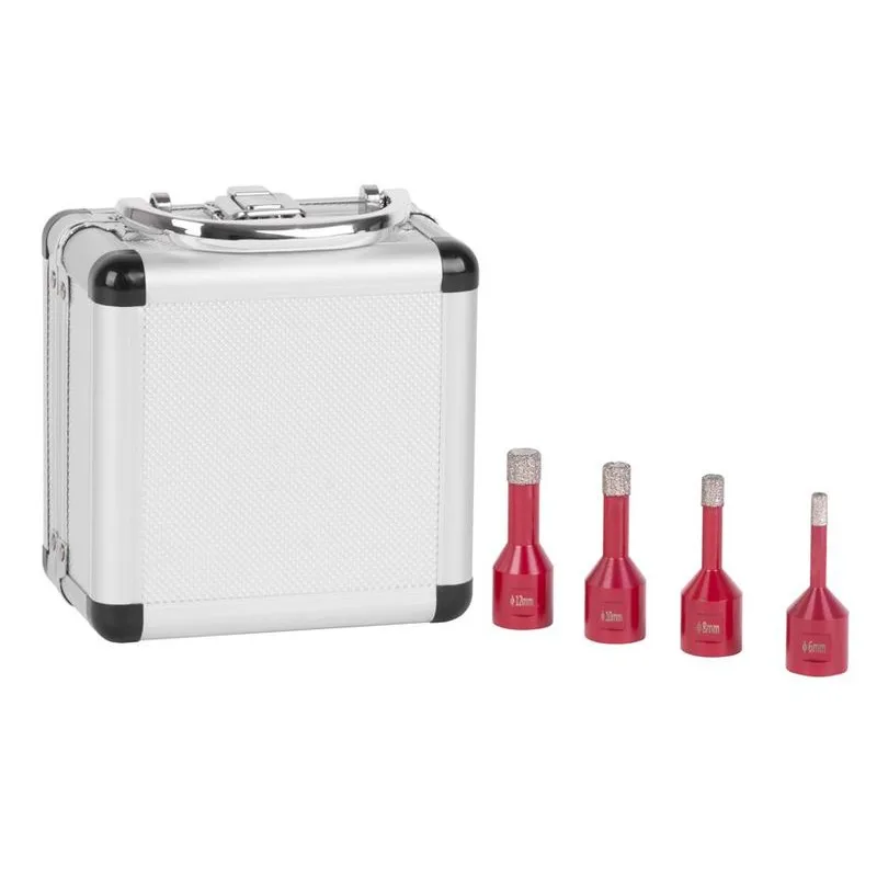 STREND PRO PREMIUM Sada vyrezávačov Premium - DCB11S2 - diamant 6 - 8 - 10 - 12 mm