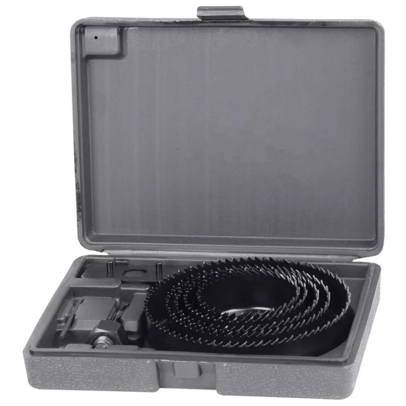 Sada vyrezávačov Strend Pro CHS 6333, do dreva, 08 ks priemer: 64-127 mm