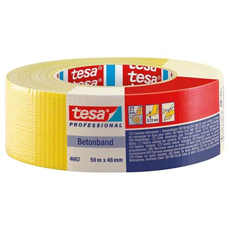 Tesa Páska PRO Betonband textilná 48 mm x 50 m žltá