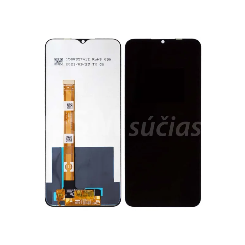 LCD Displej + Dotykové sklo + Rám Oppo A16s / A16 - originál
