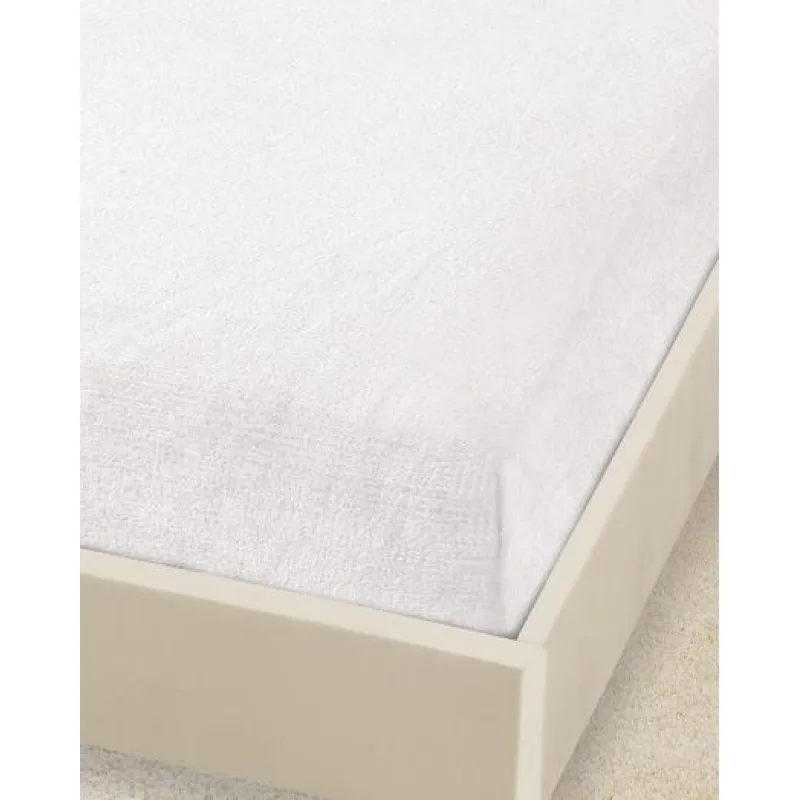 BedStyle Mikroflanel prestieradlo Elegance biele 90x200