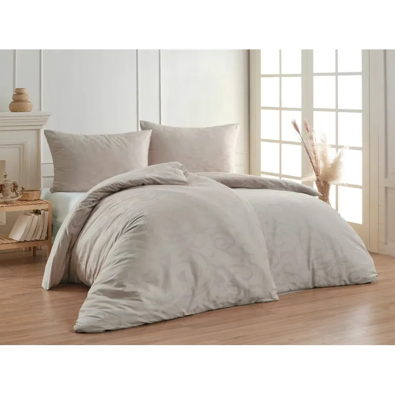 Matějovský obliečky Damašok Lolita svetlo béžová Damašok 2x70x90 220x240