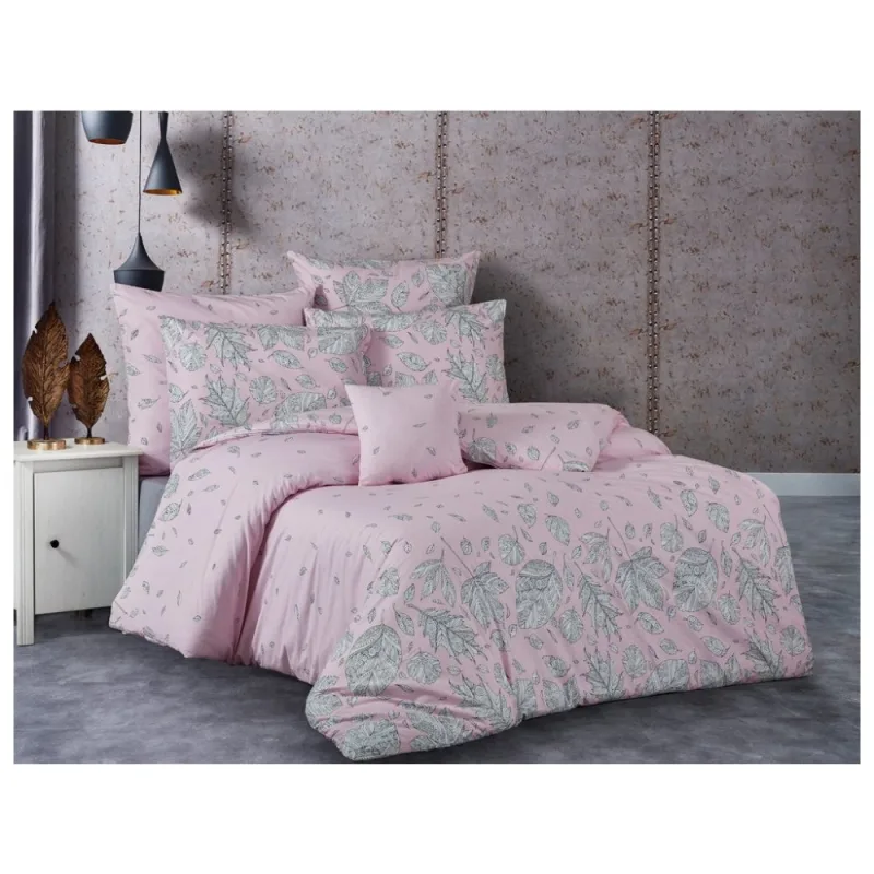 Tiptrade bavlna obliečky Color Staroružovo Ružové 220x200 2x 70x90