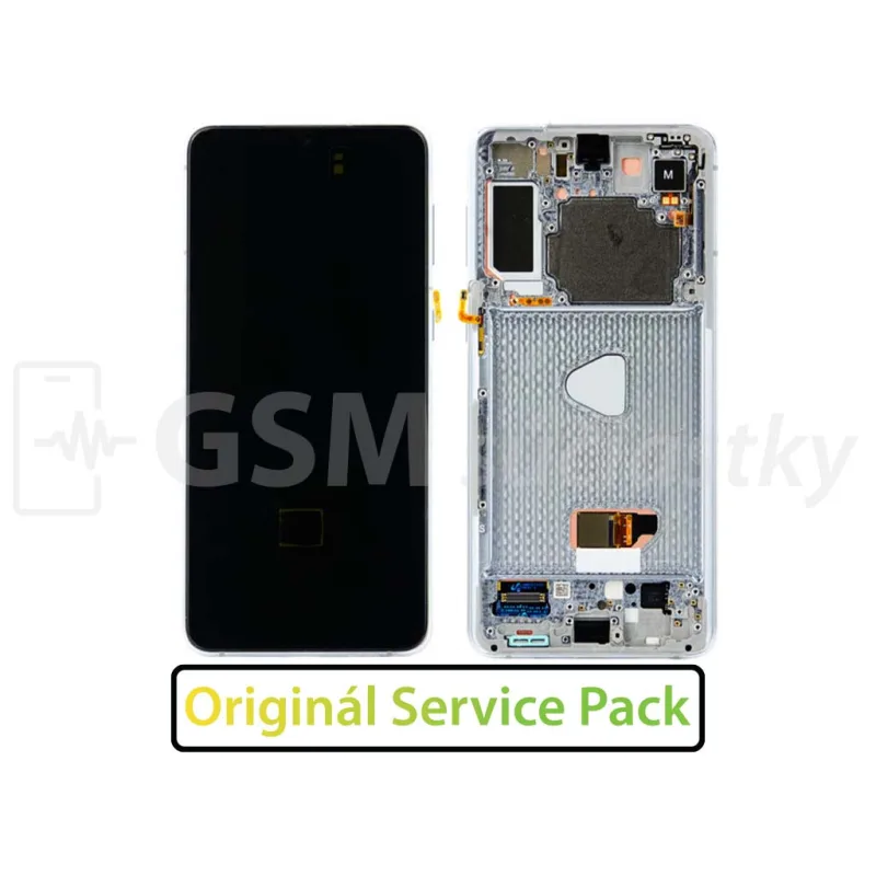 LCD Displej + Dotykové sklo + Rám Samsung G996 Galaxy S21 Plus 5G - originál
