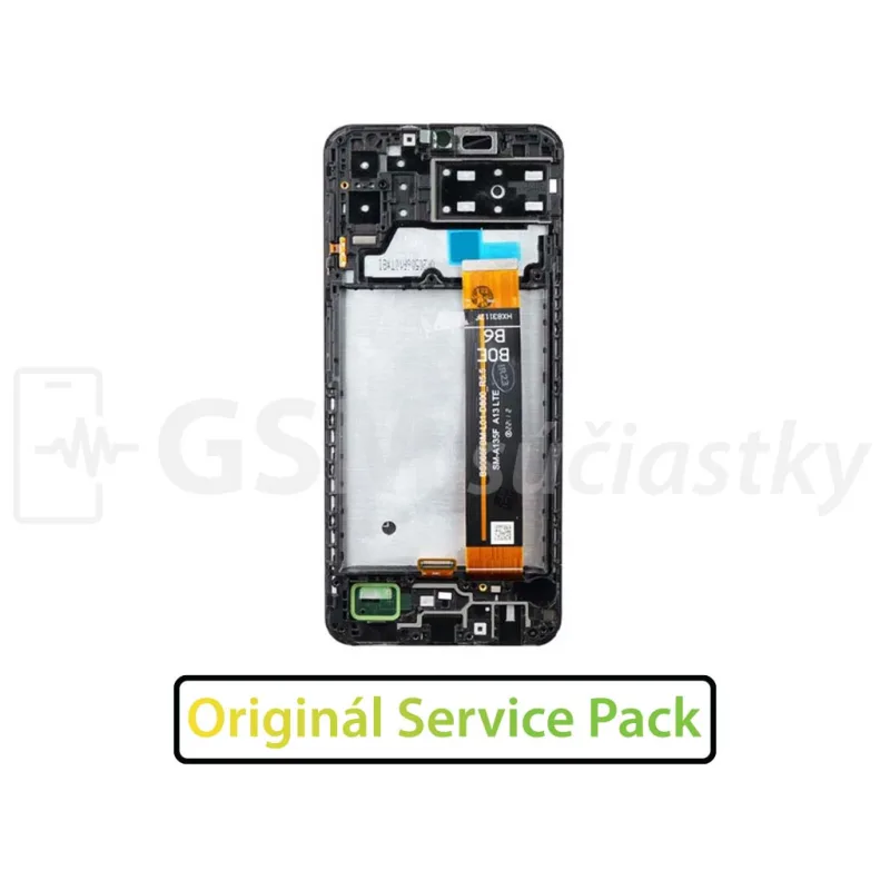 LCD Displej + Dotykové sklo + Rám Samsung Galaxy A13, A135F, A136, A137F - originál