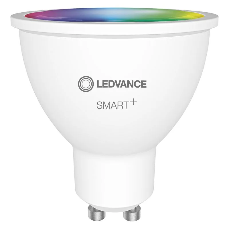 Ledvance žiarovka SMART+ WIFI 050 vean5693v dim - stmievateľná, mení farby, GU10