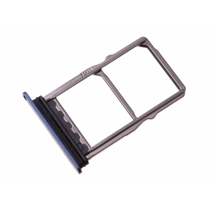 Držiak SIM karty a SD karty Samsung A202 Galaxy A20 Farba: modrá