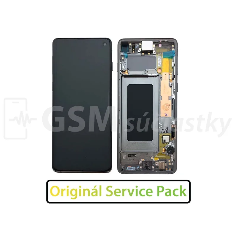 LCD Displej + Dotykové sklo Samsung Galaxy S10 G973 - originál