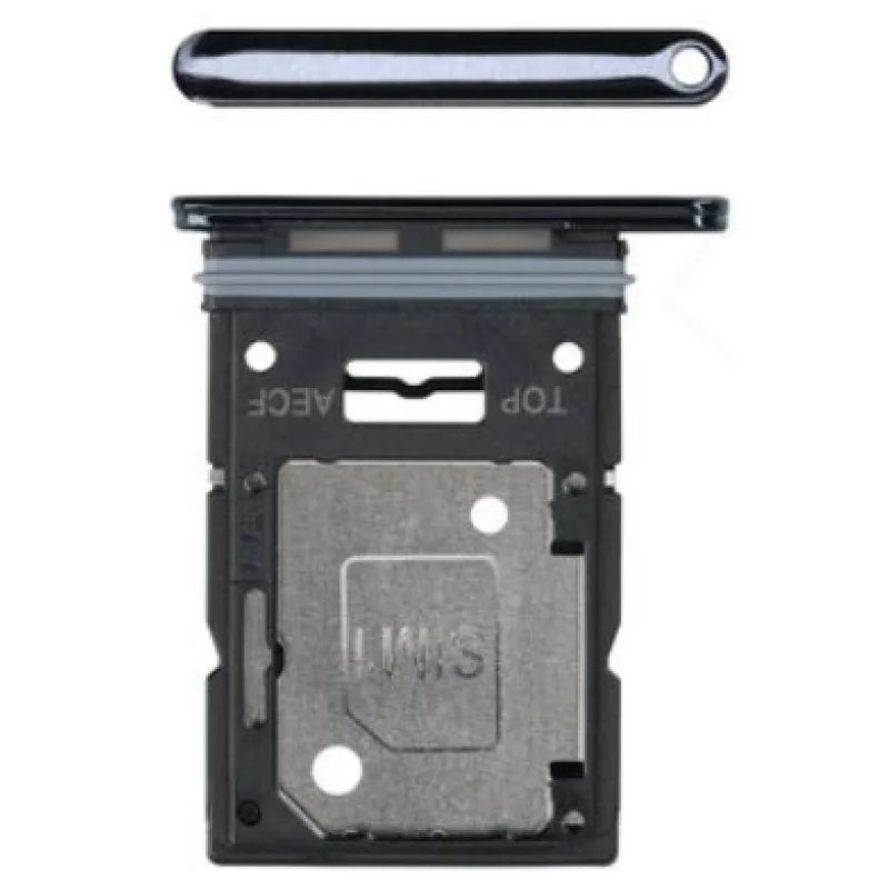Držiak SIM karty a SD karty Samsung M536 Galaxy M53 5G Farba: Čierna