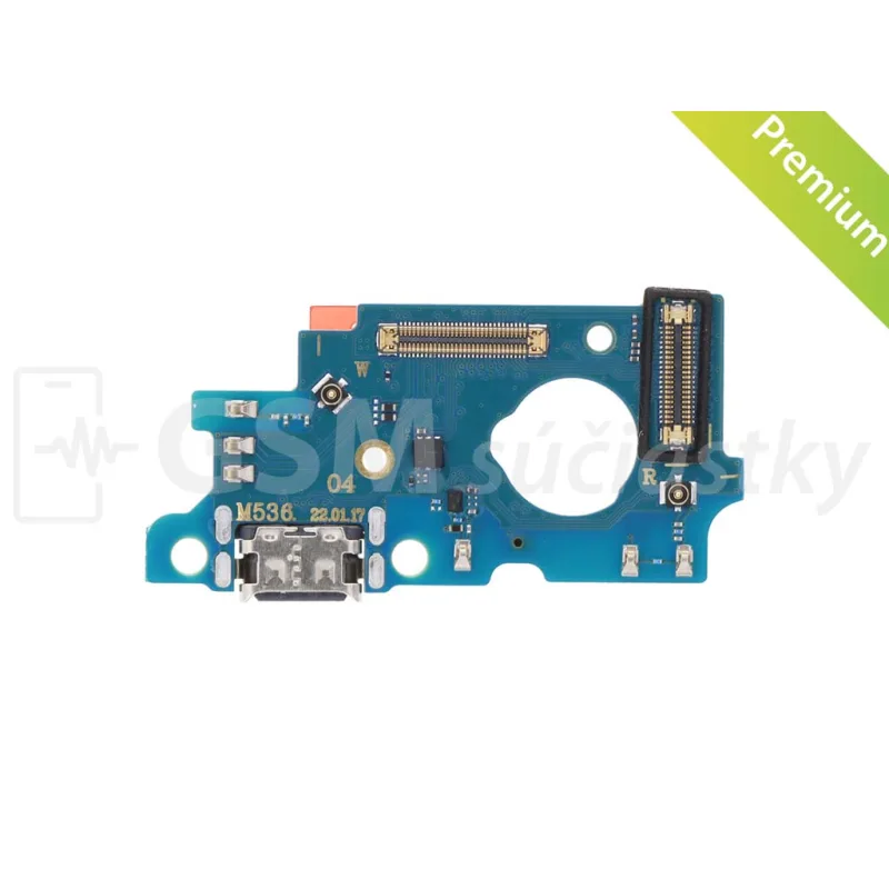Doska nabíjania Samsung M536 Galaxy M53 5G - nabíjací konektor, mikrofón Variant:: PCB doska, nabíjací konektor, mikrofón