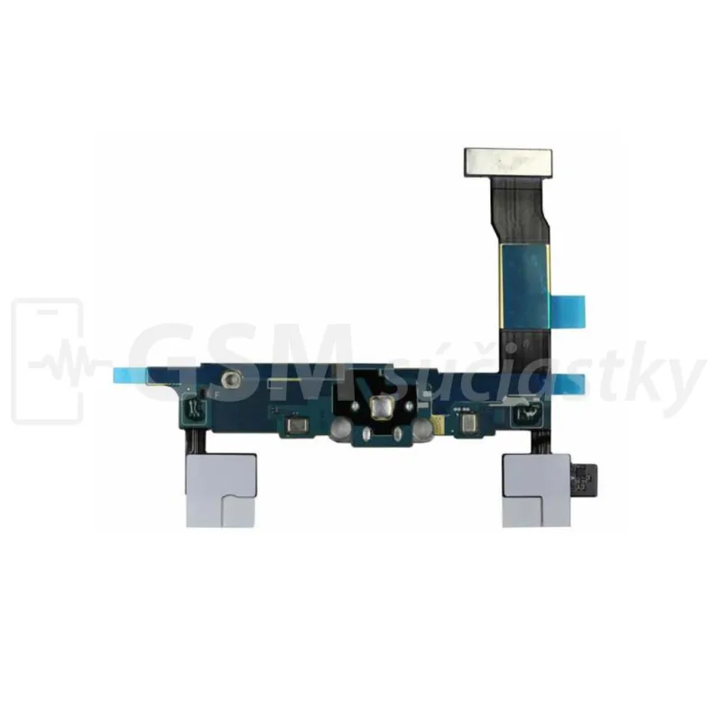 Flex kábel nabíjania Samsung N910F Galaxy Note 4 - nabíjací konektor, mikrofón Variant:: nabíjací konektor, flex a mikrofón