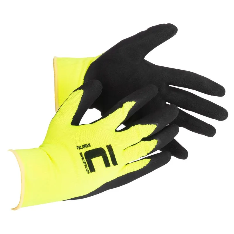 Rukavice PALAWAN 10/XL, nylon, Latex, s blistrom