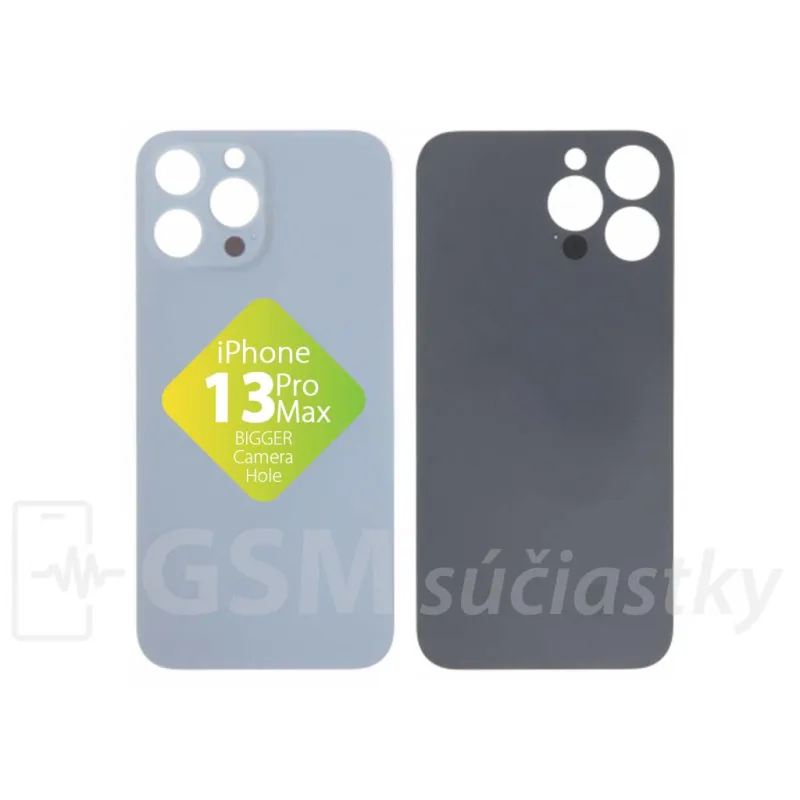 iPhone 13 Pro Max - Zadné sklo housingu Sierra Blue
