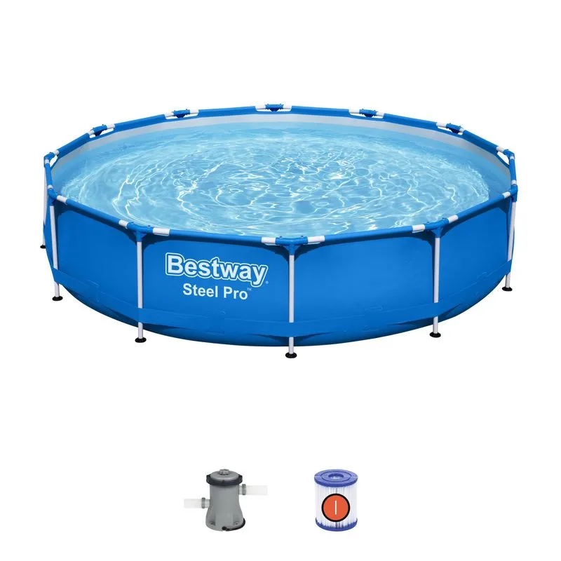 Bestway 56681 Steel Pro 366x76 cm, bazén s kartušovou filtráciou