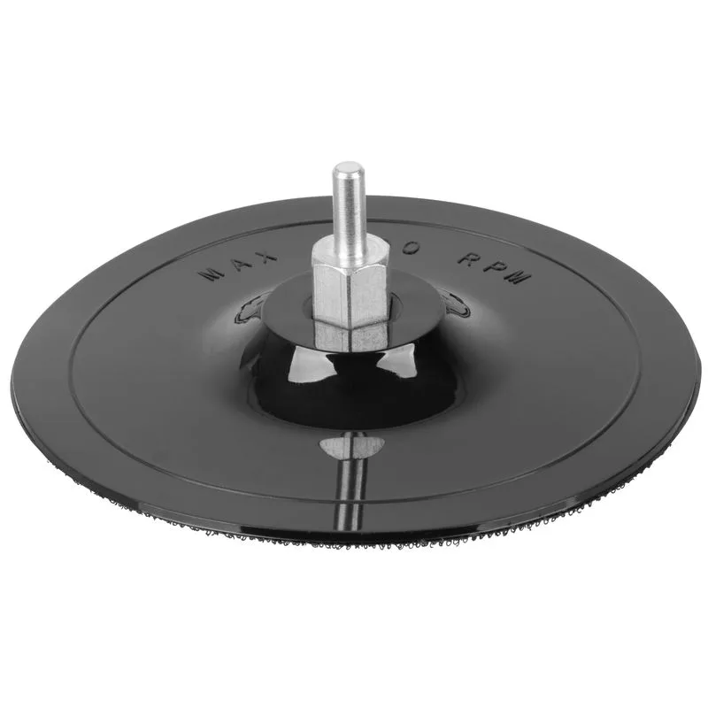 Unášač brúsneho papiera F0194N 125 mm, so stopkou, suchý zips