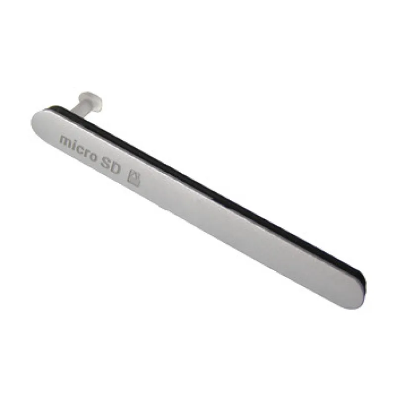 Kryt Sony Xperia Z3, D6603 - Krytka SIM karty a pamäťovej karty SD Farba: Biela - Originál - 1282-3015