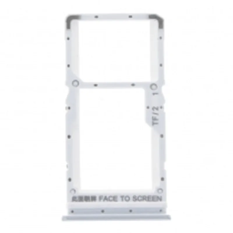 Držiak SIM karty Xiaomi Redmi 10 2022 Farba: Biela - strieborná