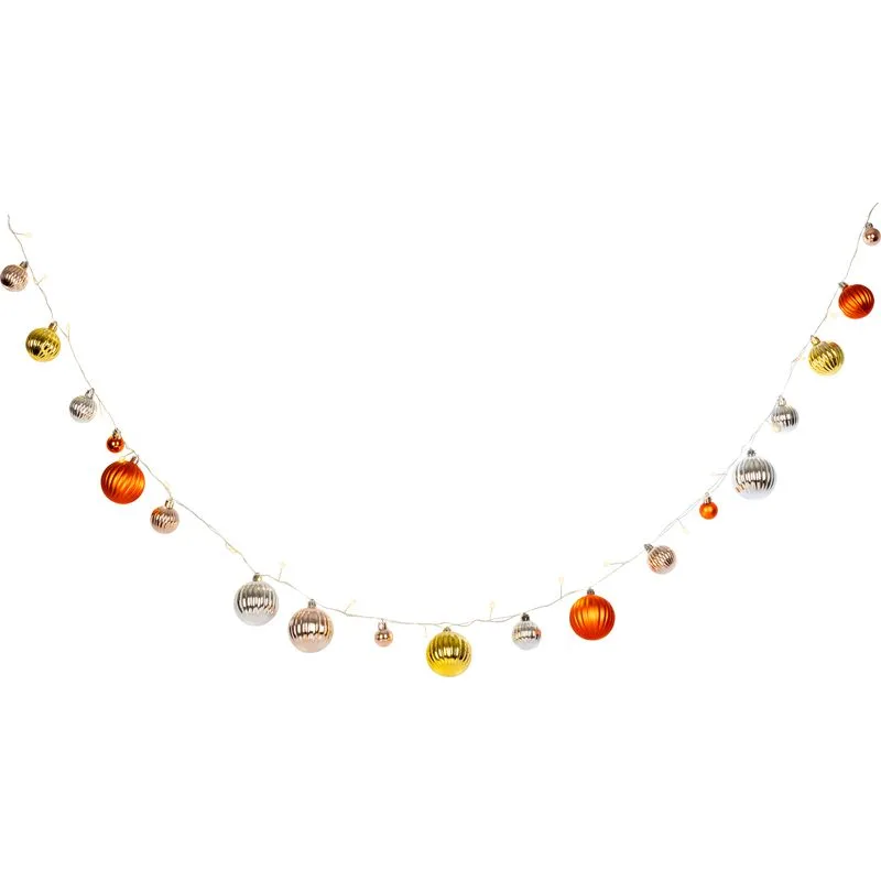 Vianočné osvetlenie reťaz Ball, 20 LED, teplá biela, 1,9 m