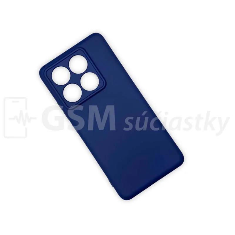 Soft Flex Silikónový kryt na mobil Xiaomi 14T Pro, Modrý