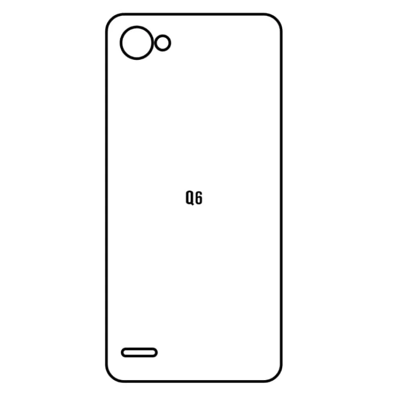 Ochranná fólia Sunshine Hydrogel pre LG Q6 Variant:: zadná matná