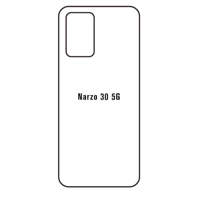 Ochranná fólia Sunshine Hydrogel pre Realme Narzo 30 5G Variant:: zadná čirá