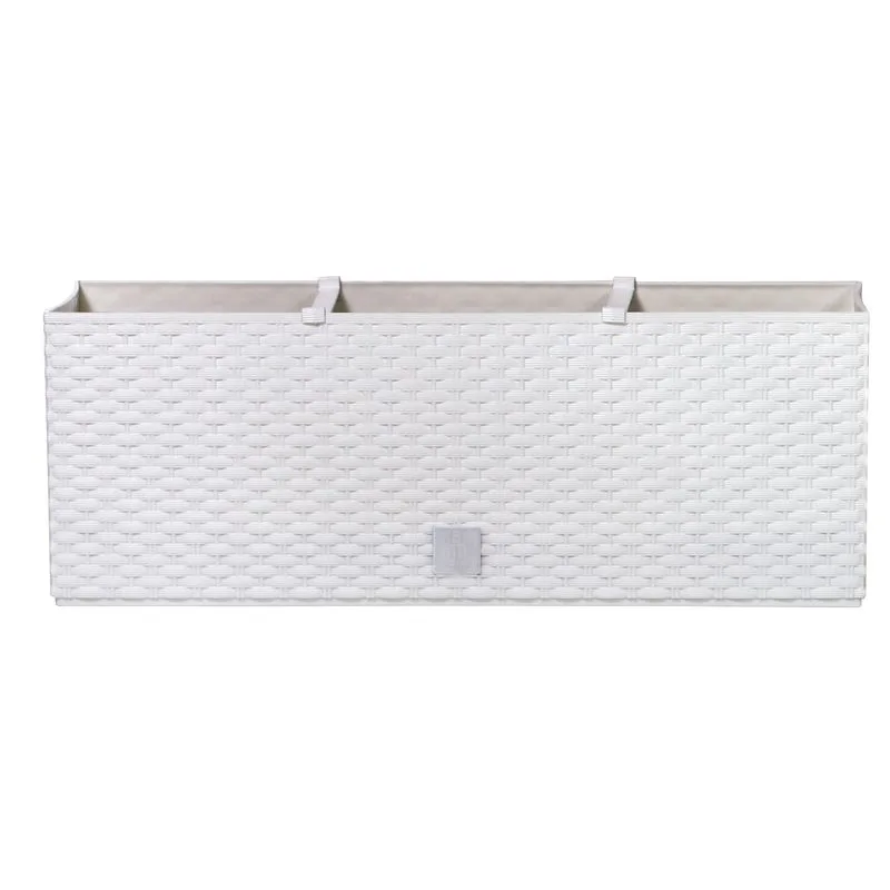 Samozavlažovací kvetináč RATO Case 500, biely