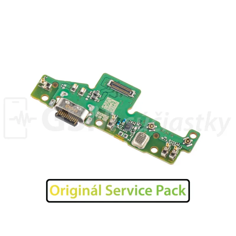 Doska nabíjania Motorola Moto G60 - nabíjací konektor, mikrofón - Originál