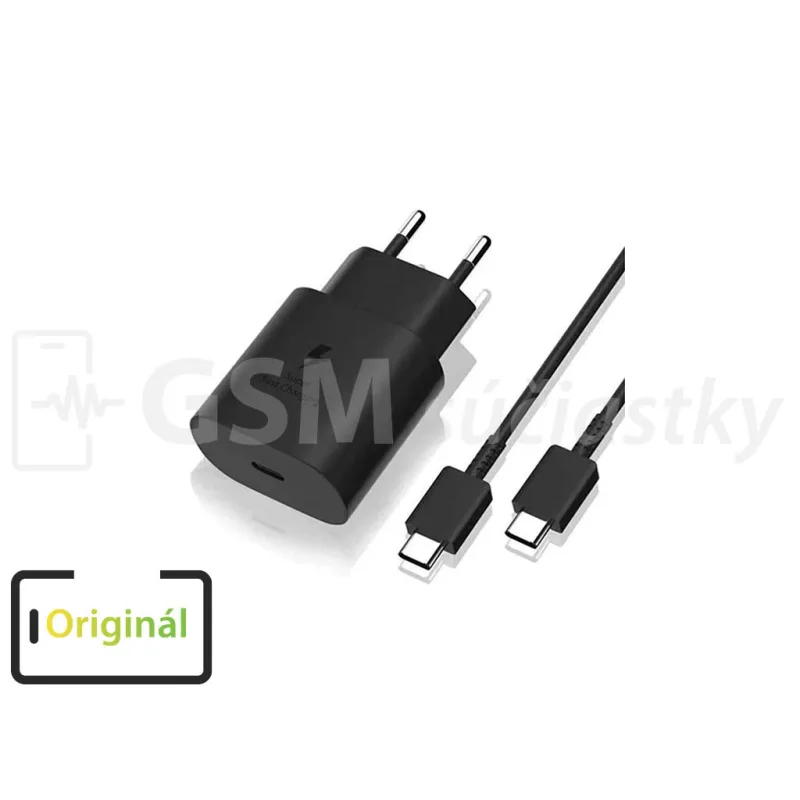 Originál sietová nabíjačka Samsung EP-TA800EBE + EP-DG980BBE