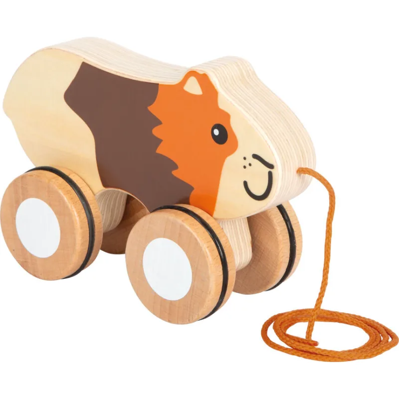 Drevená ťahacia hračka Morča