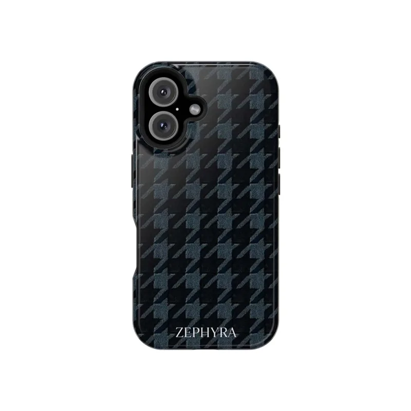 ZEPHYRA Urban Houndstooth - iPhone 16 Plus Kryt