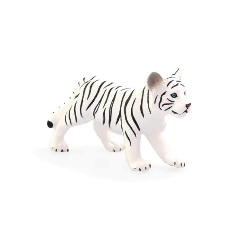 Mojo Tiger biely mláďa stojace
