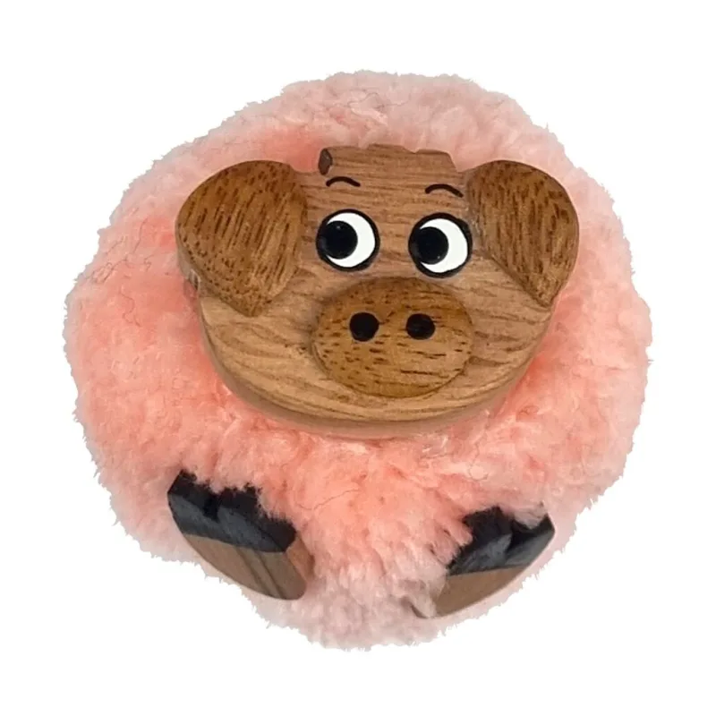 2Kids Toys Drevená magnetka veľká brmbolec Prasa