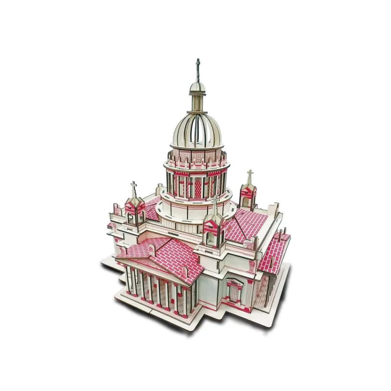 Woodcraft Drevené 3D puzzle Issa Kiev's Cathedral