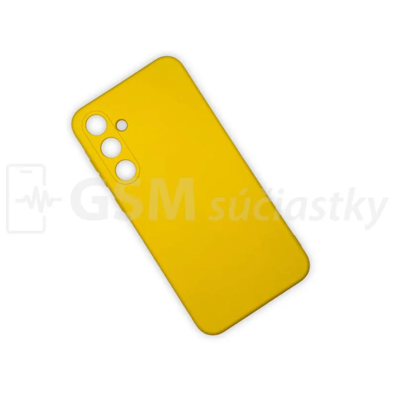 Soft Flex Silikónový kryt na mobil Samsung Galaxy A35 5G, Žltý